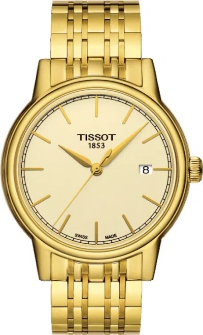 Pre-owned Tissot Carson Champagne Dial Men's Watch T0854103302100