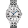 Tissot Carson Premium Powermatic Bracelet Watch, 40mm In Silver