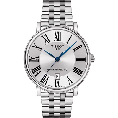 TISSOT TISSOT CARSON PREMIUM POWERMATIC BRACELET WATCH, 40MM