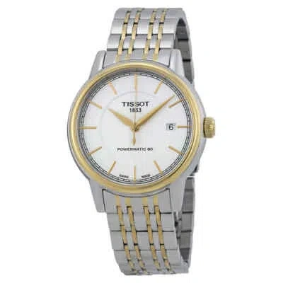 Pre-owned Tissot Carson White Men's Watch - T085.407.22.011.00