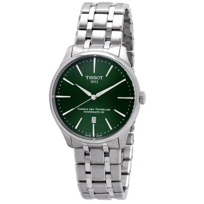 Tissot Chemin Des Tourelles Automatic Green Dial Men's Watch T139.407.11.091.00