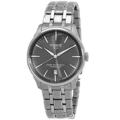 Pre-owned Tissot Chemin Des Tourelles Automatic Grey Dial Men's Watch T139.807.11.061.00
