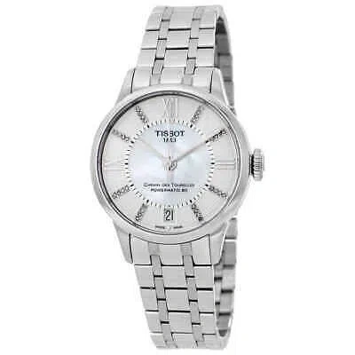 Pre-owned Tissot Chemin Des Tourelles Automatic Ladies Watch T099.207.11.116.00