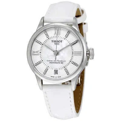 Pre-owned Tissot Chemin Des Tourelles Automatic Ladies Watch T099.207.16.116.00