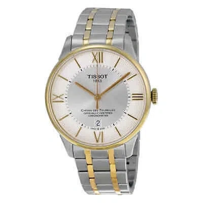 Pre-owned Tissot Chemin Des Tourelles Automatic Men's Watch T099.408.22.038.00