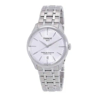 Pre-owned Tissot Chemin Des Tourelles Automatic Silver Dial Men's Watch T139.807.11.031.00