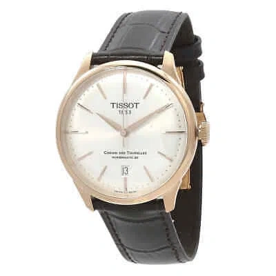 Pre-owned Tissot Chemin Des Tourelles Automatic Silver Dial Men's Watch T139.807.36.031.00