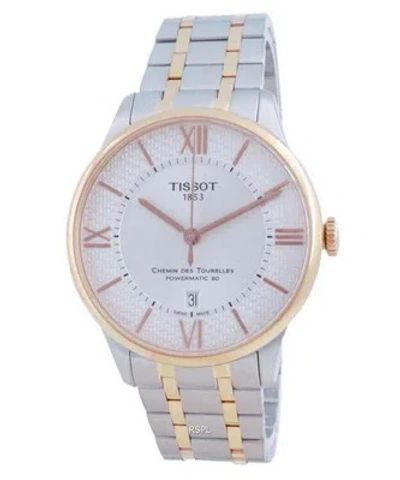 Pre-owned Tissot Chemin Des Tourelles Casual T099.407.22.038.01 50m Men's Watch