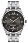 Tissot Chemin Des Tourelles Powermatic 80 Bracelet Watch, 42mm In Gunmetal