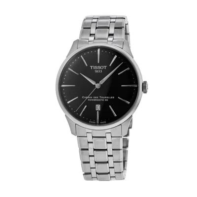 Tissot Chemin Des Tourelles Powermatic 80 Grey Dial Steel Unisex Watch T139.807.11.061.00