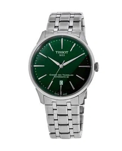 Pre-owned Tissot Chemin Des Tourelles Powermatic 80 Men's Watch T139.407.11.091.00