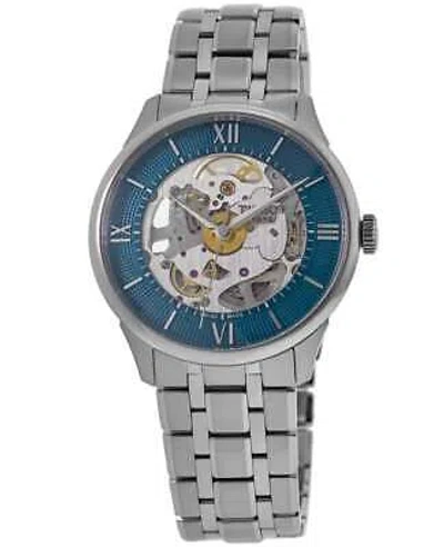 Pre-owned Tissot Chemin Des Tourelles Squelette Men's Watch T139.836.11.048.00