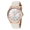 Tissot Chemin Des Tourelles Women's 34mm Automatic Watch In White