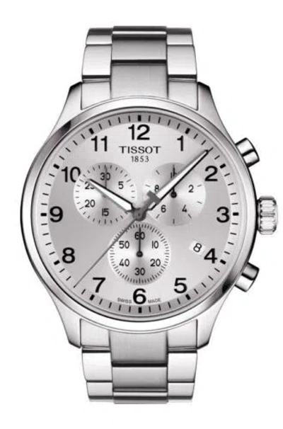 Pre-owned Tissot Chrono Xl Classic Men's Stainless Steel Watch T116.617.11.037.00
