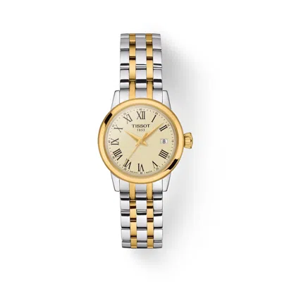Pre-owned Tissot Classic Dream Ivory Women's Watch T1292102226300