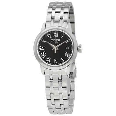 Pre-owned Tissot Classic Dream Lady Quartz Black Dial Watch T129.210.11.053.00