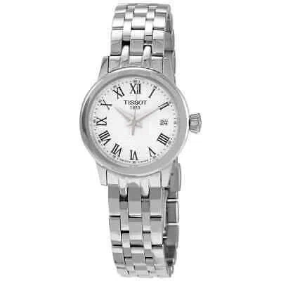Pre-owned Tissot Classic Dream Lady Quartz White Dial Ladies Watch T129.210.11.013.00