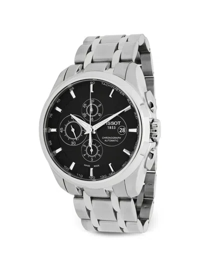 Tissot Couturier 43mm Watch In Black