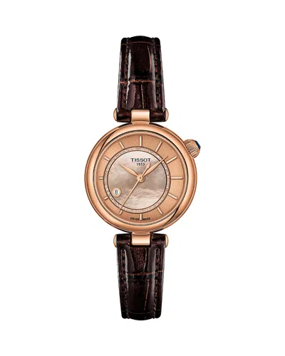 Tissot Desir Auto Watch, 28mm In Gold