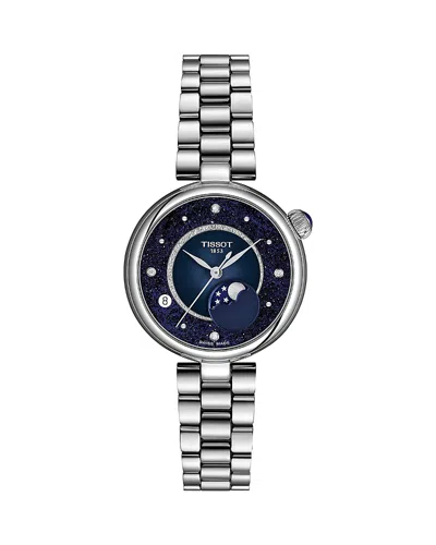 Tissot Desir Moonphase Quartz Watch, 30mm In Multi
