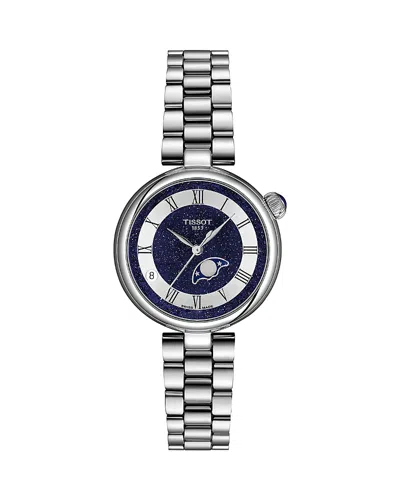 Tissot Desir Moonphase Quartz Watch, 30mm In Silver