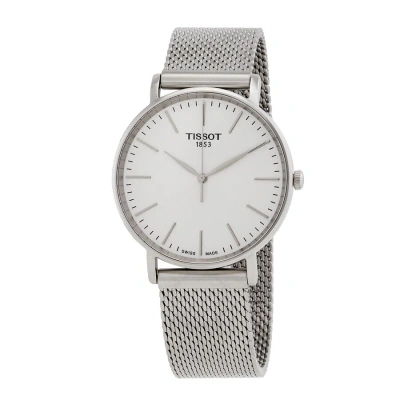 Tissot Everytime Quartz White Dial Men's Watch T1434101101100