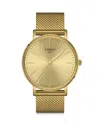 Tissot Everytime Mesh Strap Watch, 40mm In Gold
