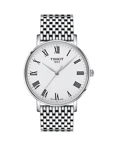 Tissot Men's Swiss Everytime Stainless Steel Bracelet Watch 40mm In No Color