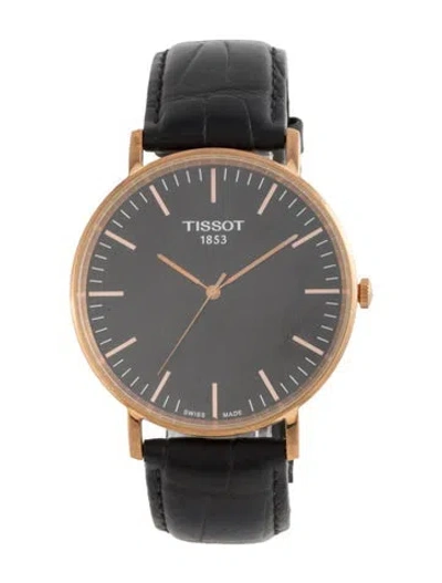 Pre-owned Tissot Everytime Watch In Multicolor