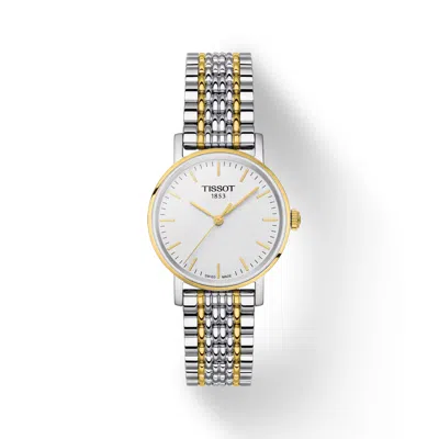 Pre-owned Tissot Everytime White Women's Watch T1092102203100