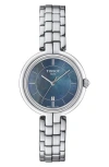 Tissot Flamingo Black Mother-of-pearl Bracelet Strap Watch, 30mm