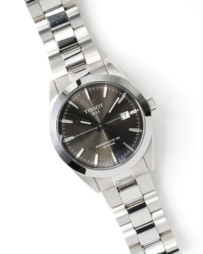 Tissot Gentleman 40mm 2021 Full Set Watch In Silver
