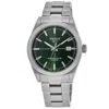 Tissot Gentleman Automatic 80 Silicium Green Dial Steel Men's Watch T127.407.11.091.01 In Green
