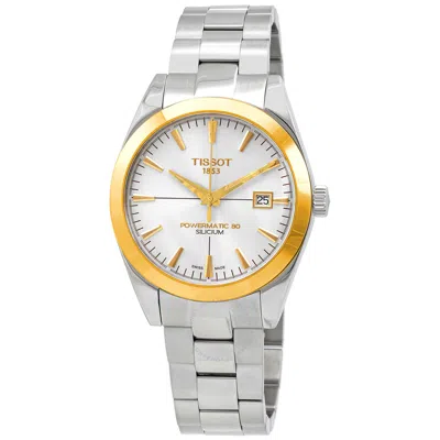 Tissot Gentleman Automatic Silver Dial Men's Watch T927.407.41.031.01 In Metallic