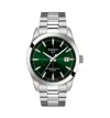Tissot Gentleman Powermatic 80 Watch, 40mm In Green/silver