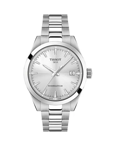 Tissot Gentleman Watch, 38mm In Metallic