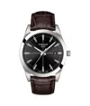 Tissot Gentleman Watch, 40mm In Black/brown