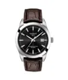 Tissot Gentleman Watch, 40mm In Black/brown