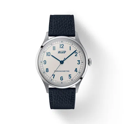 Pre-owned Tissot Heritage 1938 Automatic Cosc 39mm White Dial Watch T142.464.16.032.00