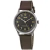 Tissot Heritage 1938 Automatic Cosc Grey Dial Leather Strap Men's Watch In Grey