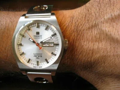 Pre-owned Tissot Heritage T071.430.11.031.00 Pr 516 Auto Silver Dial Swiss Made Men Watch