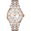 Tissot Unisex Swiss Automatic Chemin Des Tourelles Powermatic 80 Two-tone Stainless Steel Bracelet Watch 39