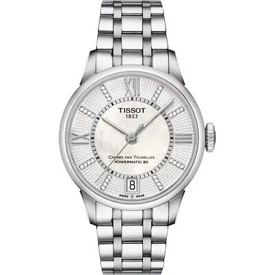 Pre-owned Tissot Ladies Chemin Des Tourelles Automatic Watch - T0992071111600