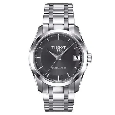 Pre-owned Tissot Ladies Couturier Powermatic 80 Automatic Watch - T0352071106100