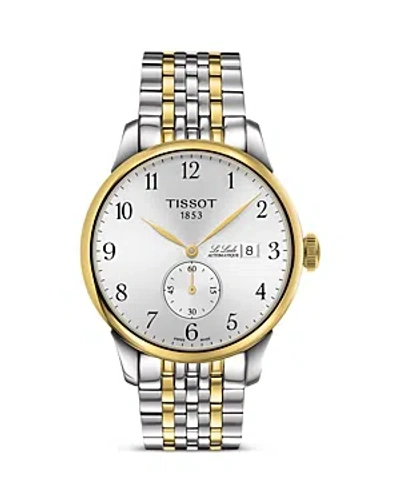 Tissot Le Loce Petite Watch, 39.5mm In Silver/gold