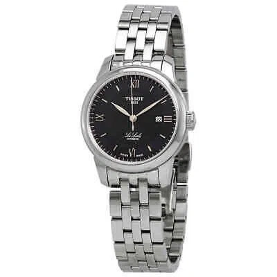 Pre-owned Tissot Le Locle Automatic Black Dial Ladies Watch T006.207.11.058.00