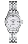 Tissot Le Locle Automatic Bracelet Watch, 25.3mm In Silver