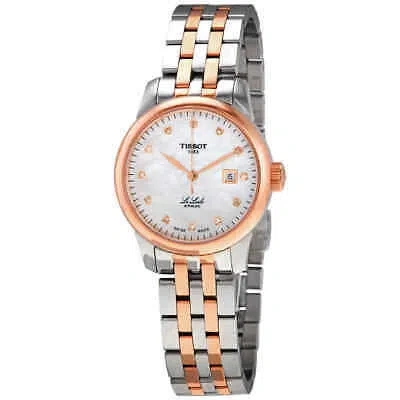 Pre-owned Tissot Le Locle Automatic Diamond Ladies Watch T006.207.22.116.00