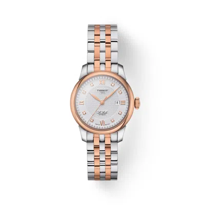 Pre-owned Tissot Le Locle Automatic Lady 29mm Diamond Special Edition Watch T0062072203600