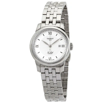 Tissot Le Locle Automatic Silver Dial Ladies Watch T006.207.11.038.00 In Grey / Silver